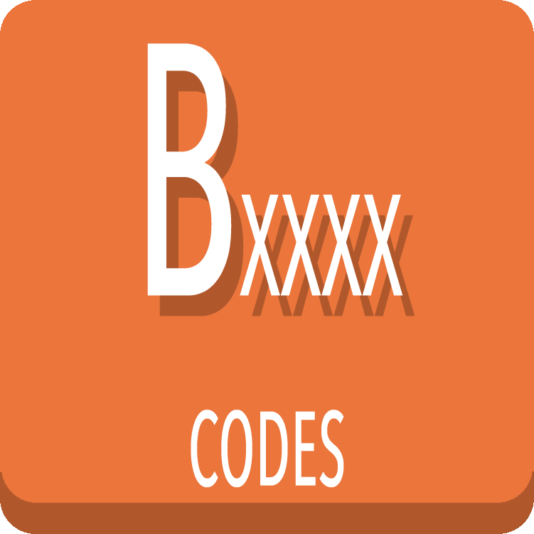 on board diagnostic ODC vehicle B Codes